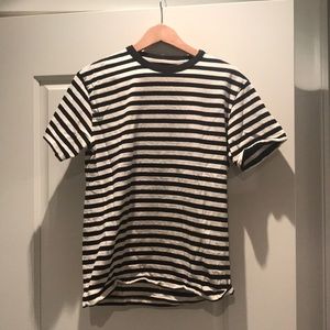 Striped Heavyweight Cotton Tee
